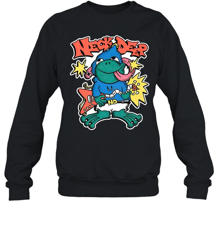 Neck Deep Frog Hoodie