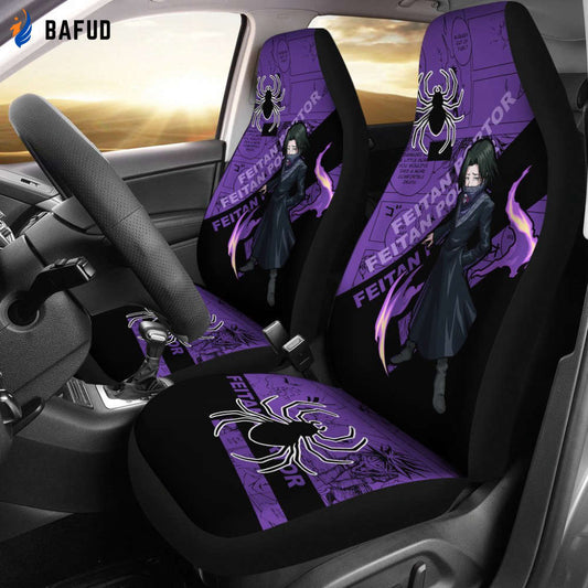 Feitan Portor Characters Hunter X Hunter Car Seat Covers For Fan Gifts Anime Gift - Bafud