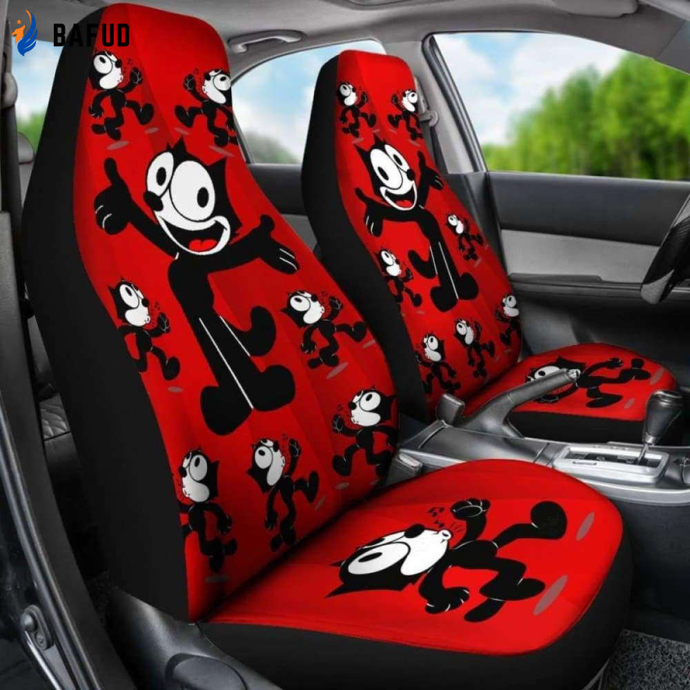 Felix the Cat Car Seat Covers for Fan Gifts CH - Bafud