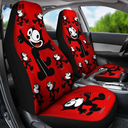 Felix the Cat Car Seat Covers for Fan Gifts CH - Bafud