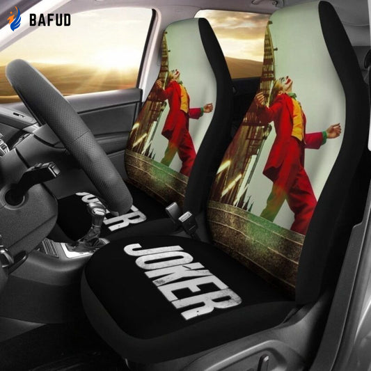 Felling Joker Car Seat Covers For Fan Gifts - Bafud