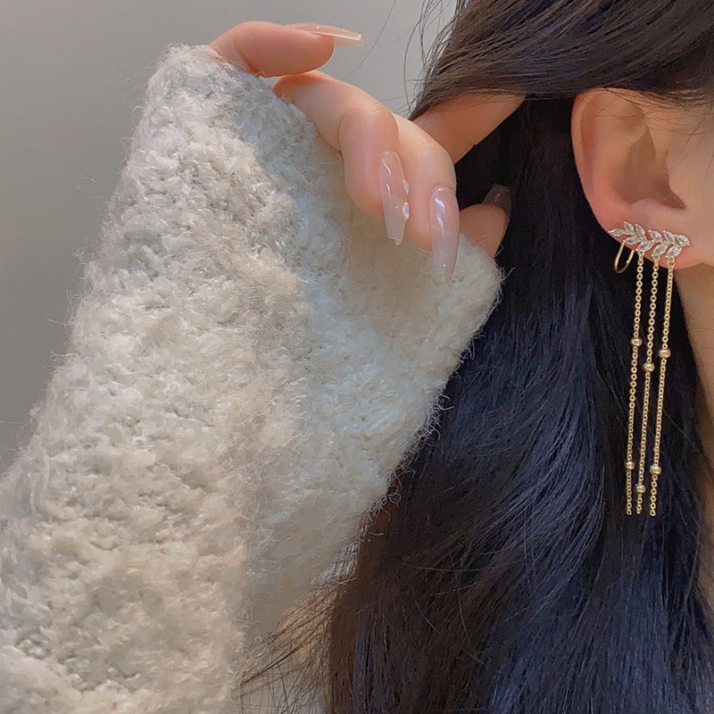 Floral Drop Earrings - Esther