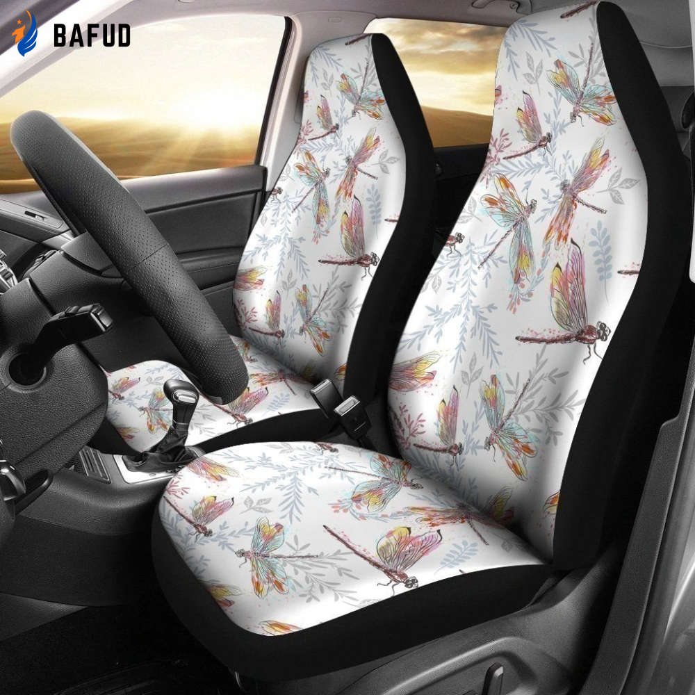 Fly High With The Dragonfly Car Seat Covers For Fan Gifts LT04 - Bafud