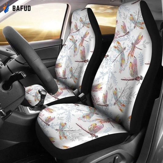 Fly High With The Dragonfly Car Seat Covers For Fan Gifts LT04 - Bafud