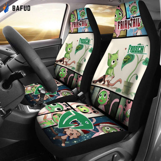 Frosch Fairy Tail Car Seat Covers For Fan Gifts Anime Gift - Bafud