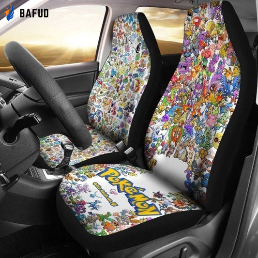 Full Character Car Seat Covers For Fan Gifts LT03 - Bafud