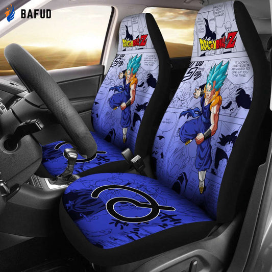 Gogito Dragon Ball Z Car Seat Covers For Fan Gifts Manga Mixed Anime Cool - Bafud
