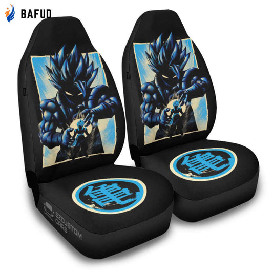 Goku Saiyan Dragon Ball Anime Car Seat Covers For Fan Gifts - Bafud