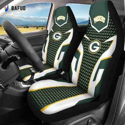 Green Bay Packers Car Seat Covers for Fan Gifts CH - Bafud
