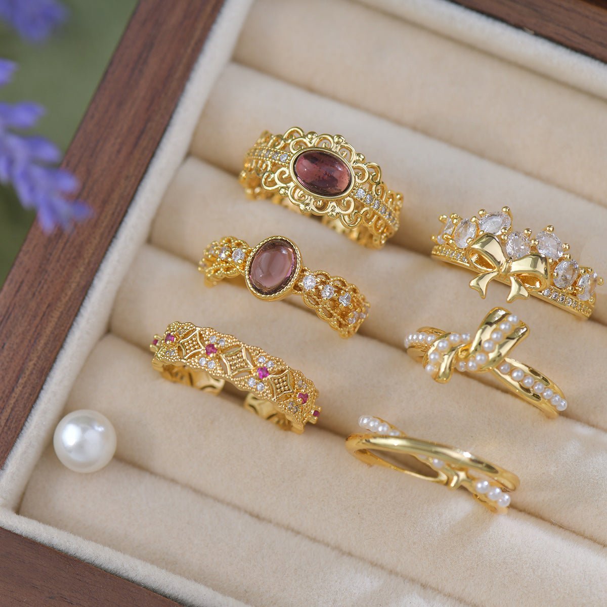 Heirloom Lattice Band Ring