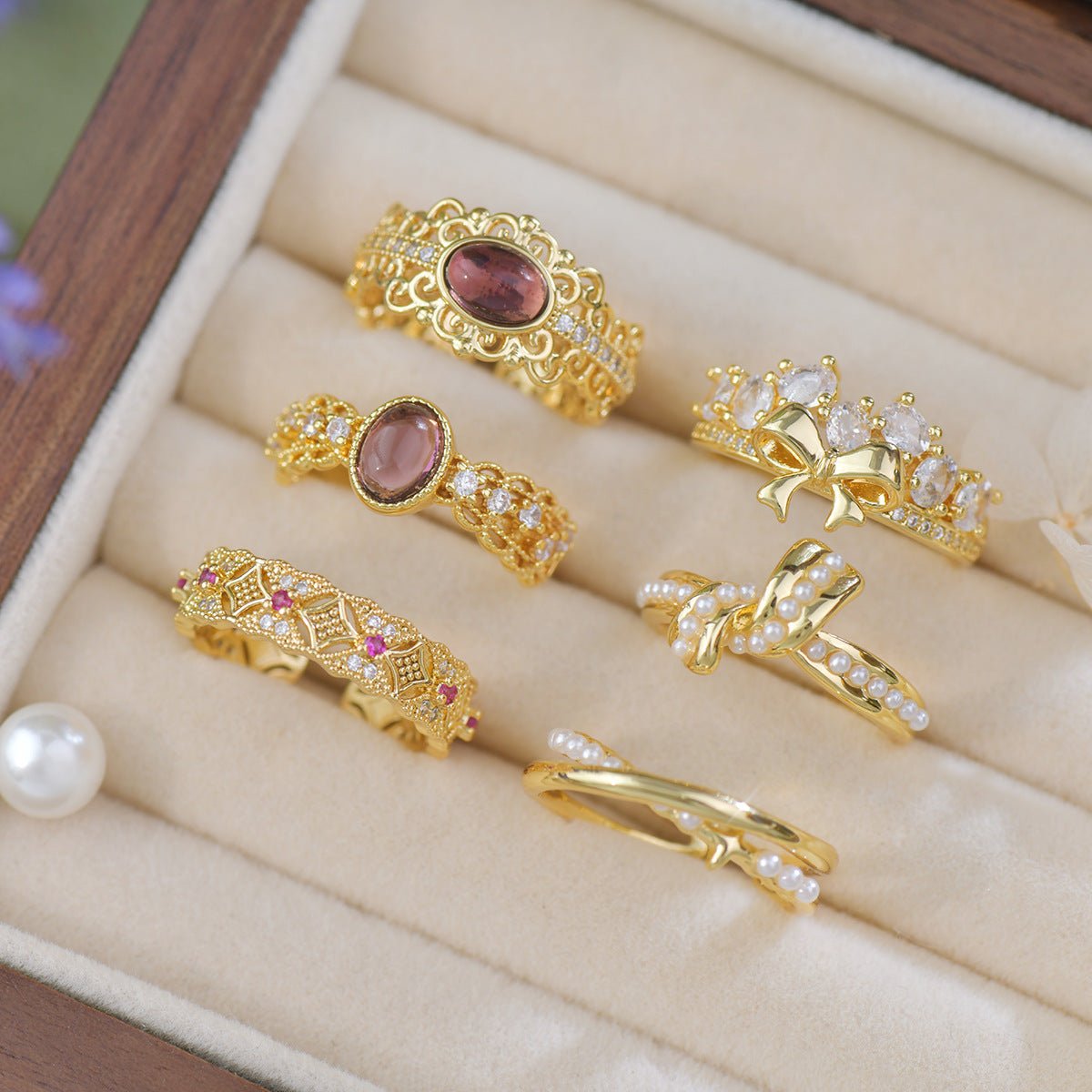 Heirloom Lattice Band Ring