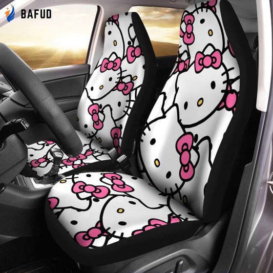 Hello Kitty Seat Covers For Fan Gifts - Bafud