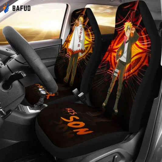 His Father His Son NRT Car Seat Covers For Fan Gifts Anime Custom NH1911 - Bafud