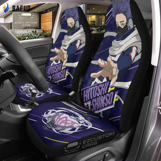 Hitoshi Shinso My Hero Academia Anime Car Seat Covers For Fan Gifts - Bafud