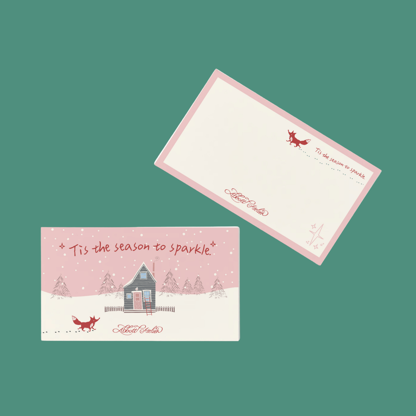 Snowy Wishes Note Card