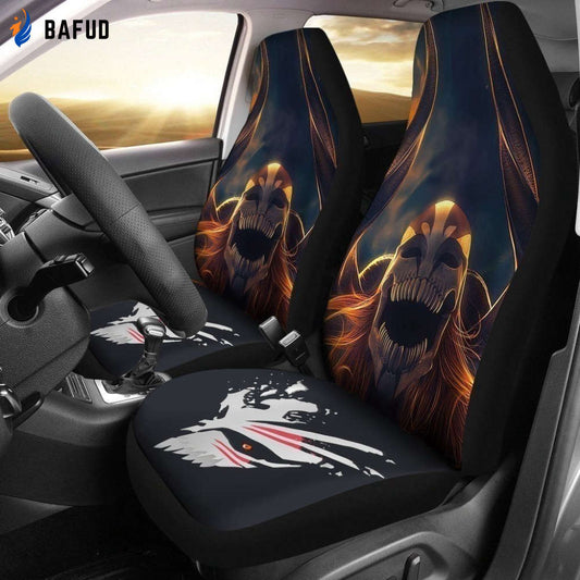 Hollow Bleach Anime Car Seat Covers For Fan Gifts NH06 - Bafud