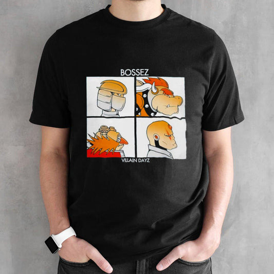 hredder Bowser Doctor Eggman and Sigma Villain Dayz shirts