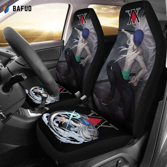 Hunter X Hunter Kite Car Seat Covers For Fan Gifts HxH Anime Car Accessories - Bafud