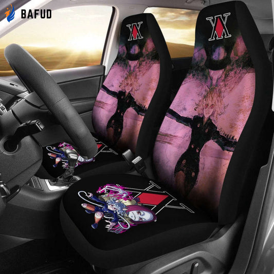 Hunter X Hunter Neferpitou Car Seat Covers For Fan Gifts HxH Anime Car Accessories - Bafud