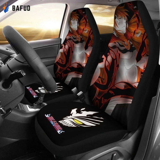 Ichigo Bleach Car Seat Covers For Fan Gifts Gift LT04 - Bafud