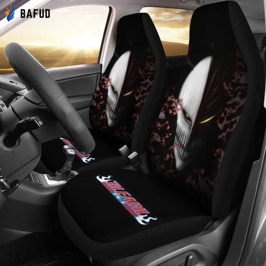 Ichigo Hollow Bleach Car Seat Covers For Fan Gifts - Bafud