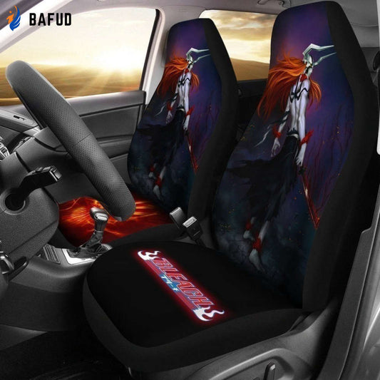 Ichigo Vasto Lorde Bleach Car Seat Covers For Fan Gifts LT04 - Bafud