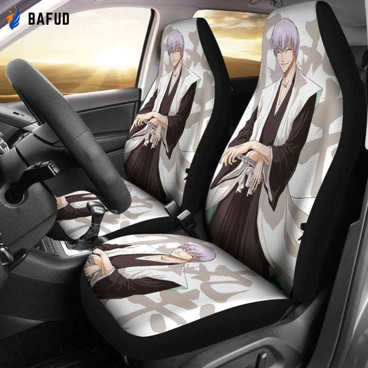 Ichimaru Gin Bleach Car Seat Covers For Fan Gifts LT04 - Bafud