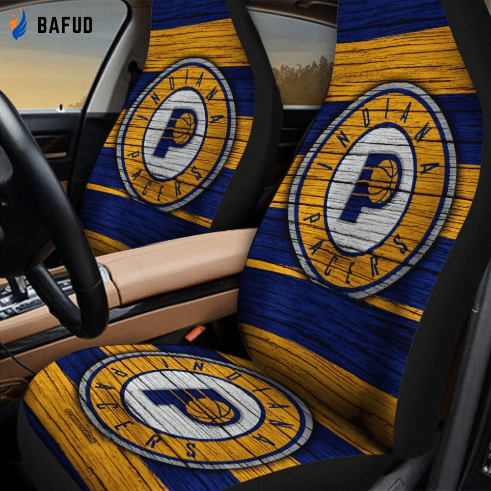 Indiana Pacers Logo 18 Car Seat Covers For Fan Gifts Gift For Fans - Bafud