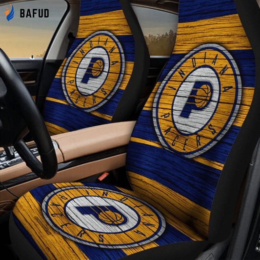 Indiana Pacers Logo 18 Car Seat Covers For Fan Gifts Gift For Fans - Bafud