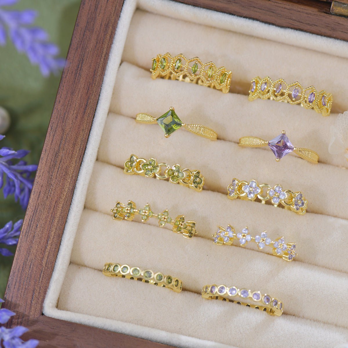 Isolde Marquise Band Ring