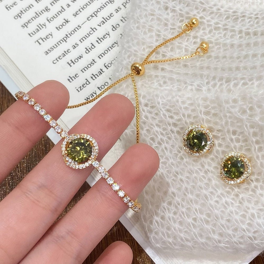 Ivana Peridot Bracelet