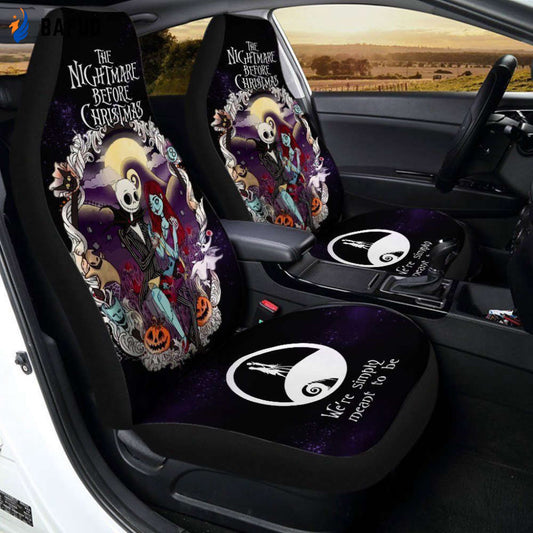 Jack Skellington Seat Covers For Fan Gifts 2e - Bafud