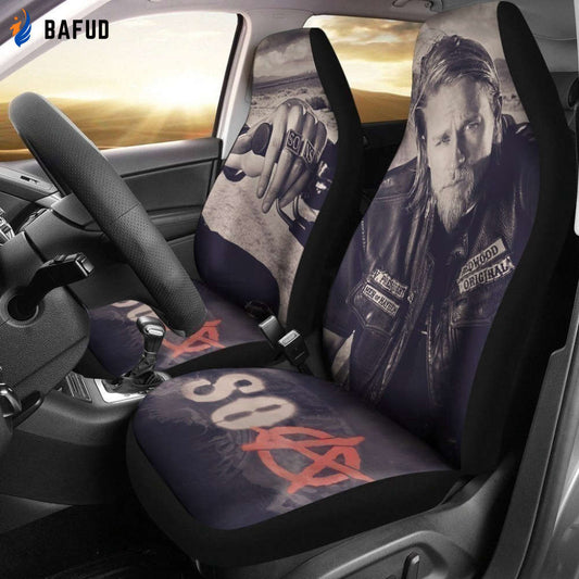Jax Teller Sons Of Anarchy Car Seat Covers For Fan Gifts MNT05 - Bafud