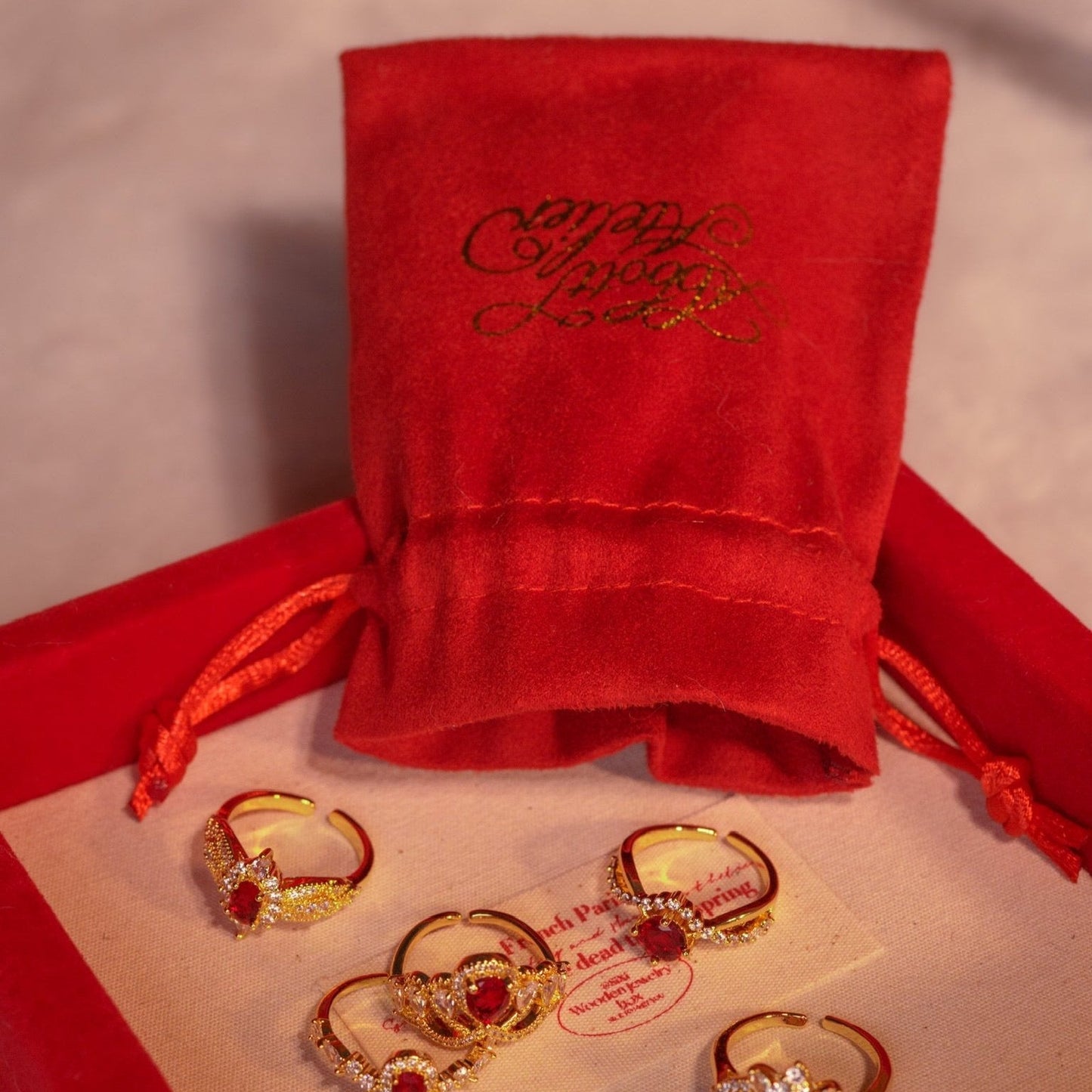 Jewelry Pouch (Vegan Suede)