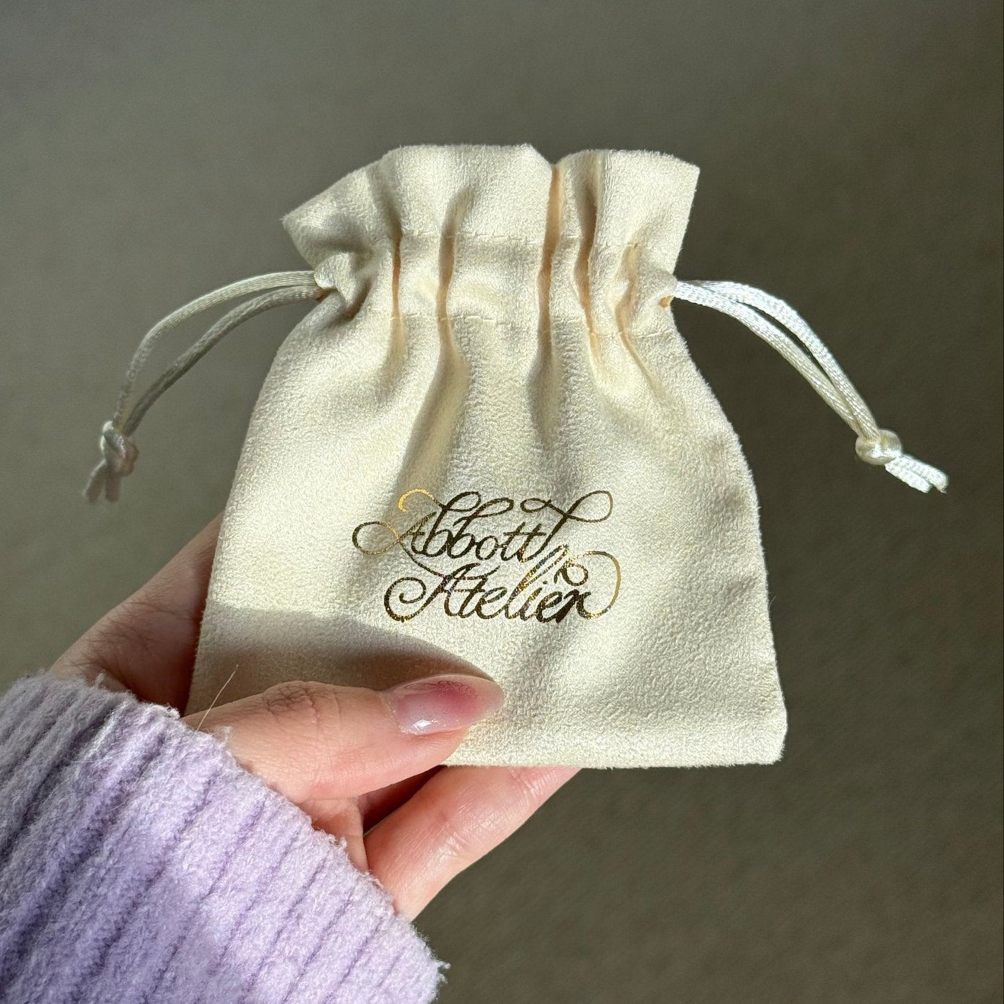 Jewelry Pouch (Vegan Suede)