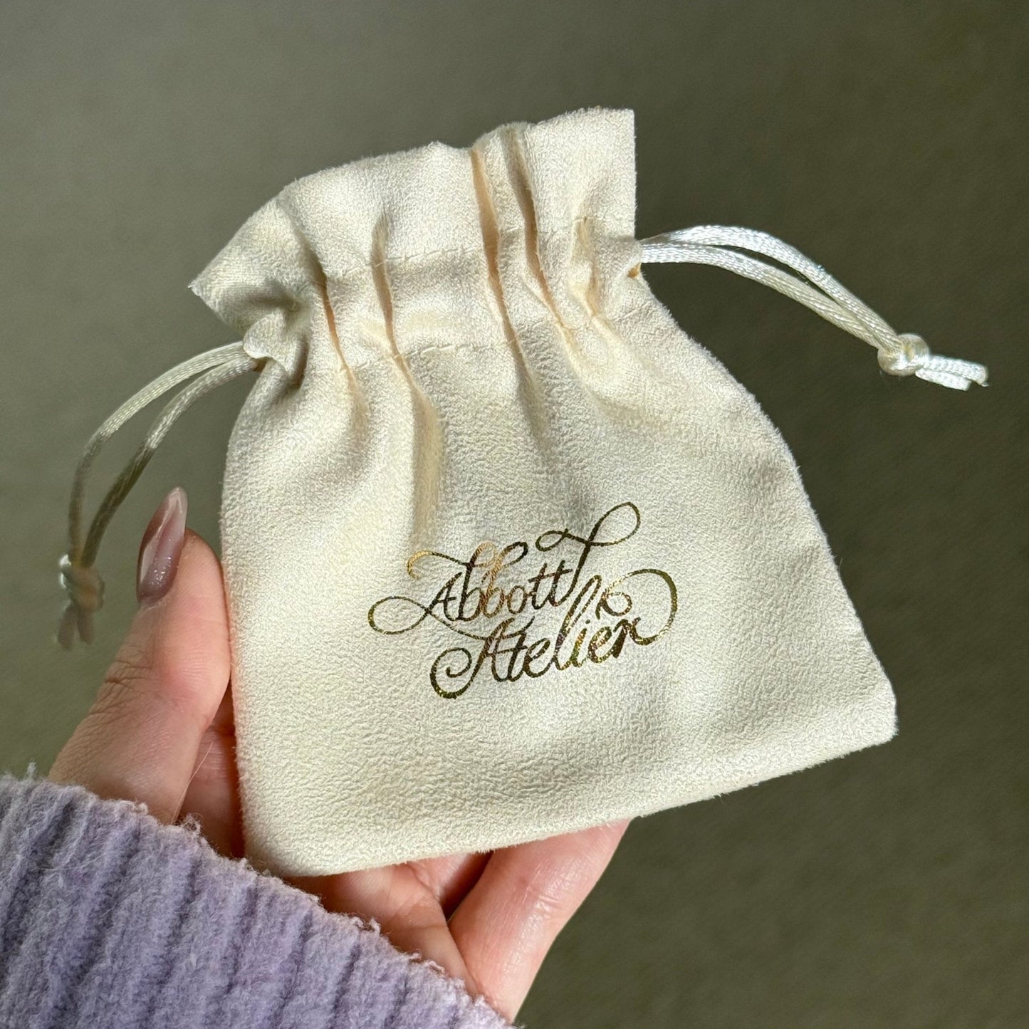 Jewelry Pouch (Vegan Suede)