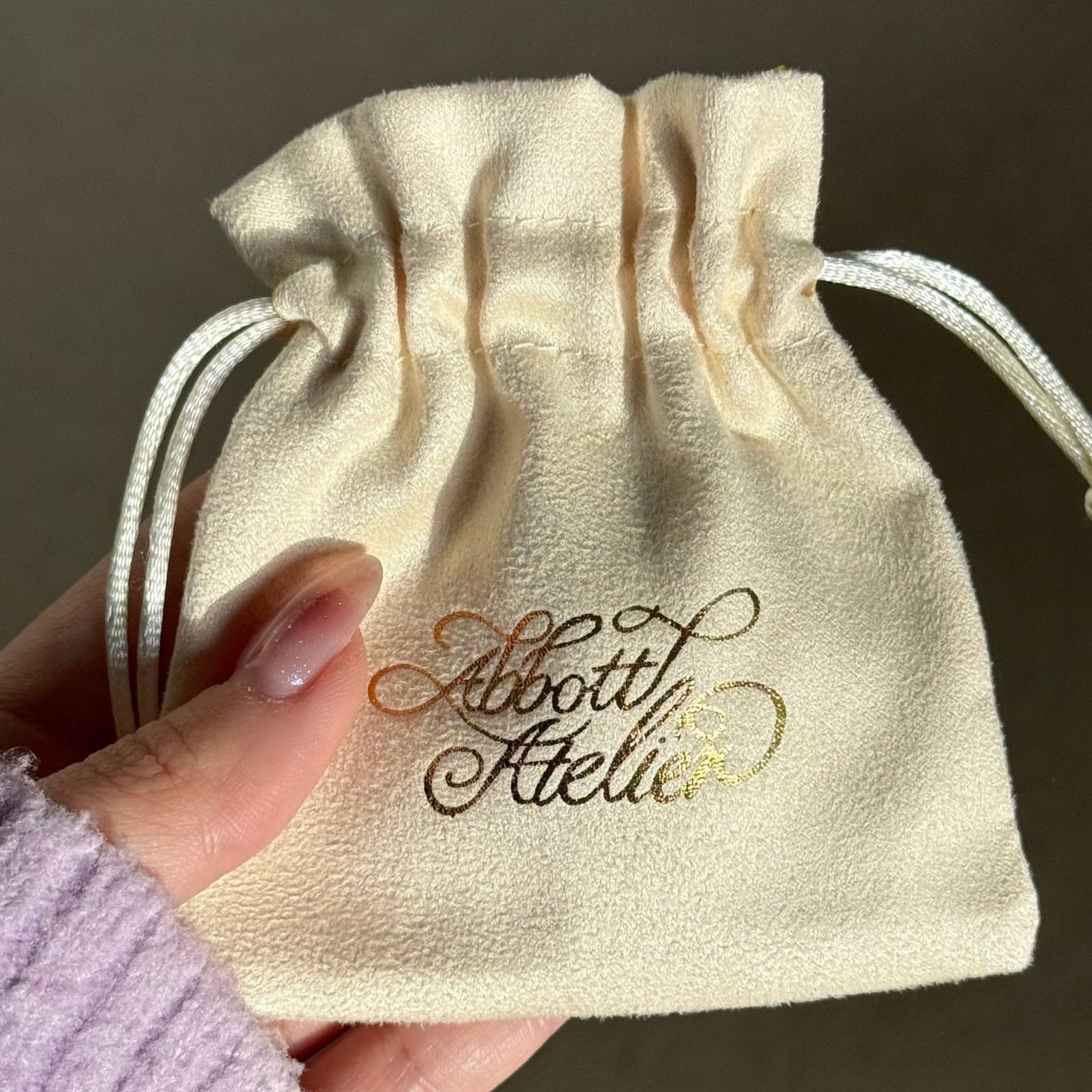 Jewelry Pouch (Vegan Suede)