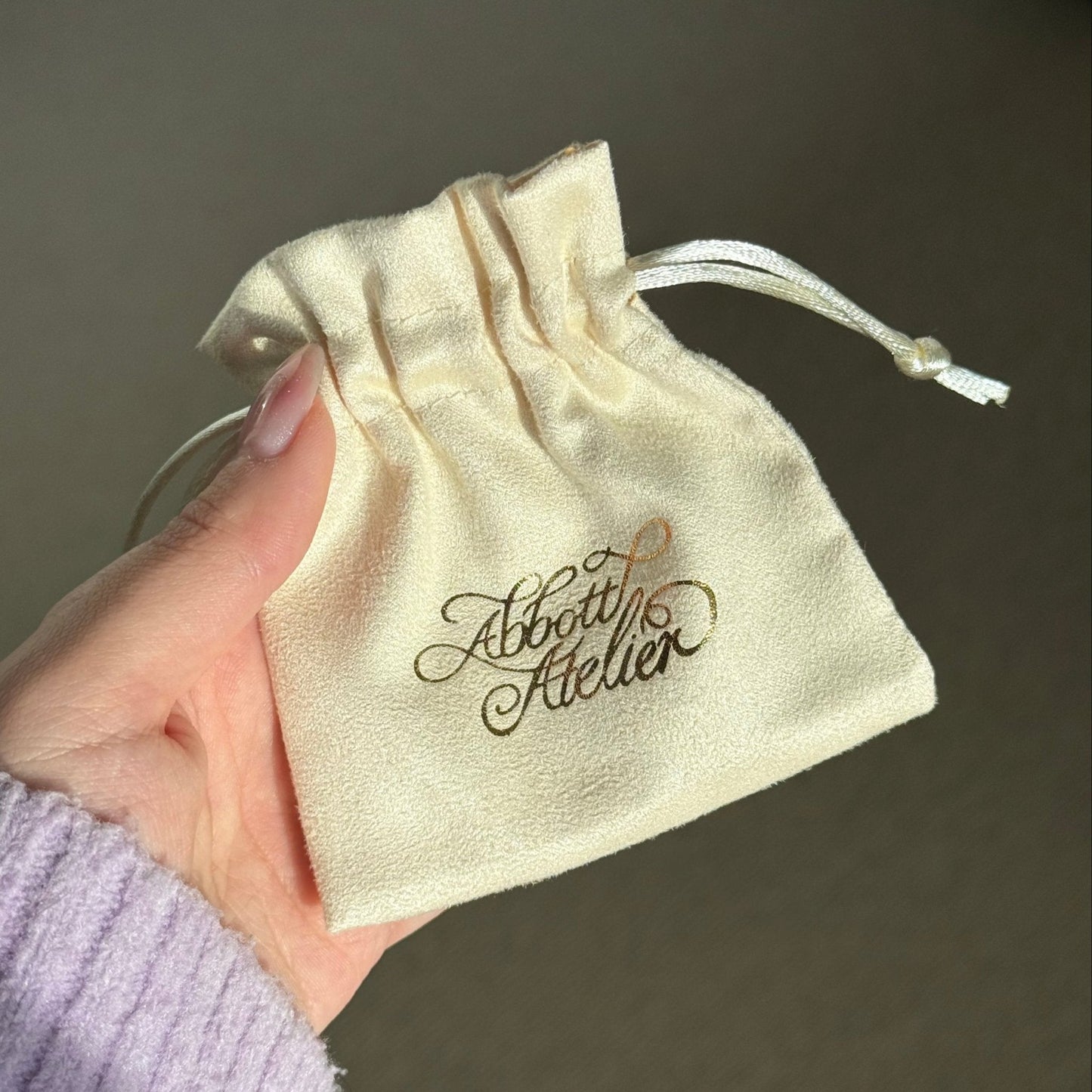 Jewelry Pouch (Vegan Suede)