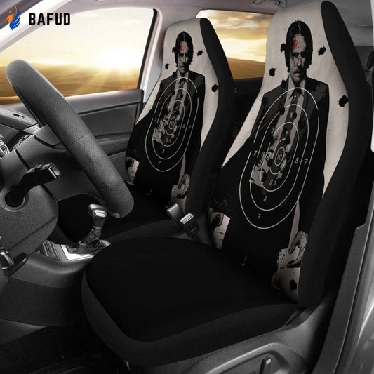 John Wicks Keanu Reeves New Target Car Seat Covers For Fan Gifts - Bafud