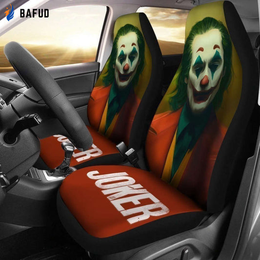 Joker 2019 Car Seat Covers For Fan Gifts The Legend - Bafud