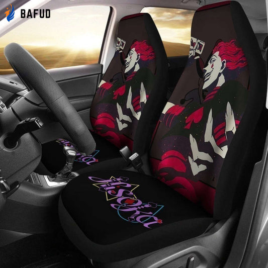 Joker Hisoka Car Seat Covers For Fan Gifts Custom Hunter X Hunter Anime Car Accessories - Bafud