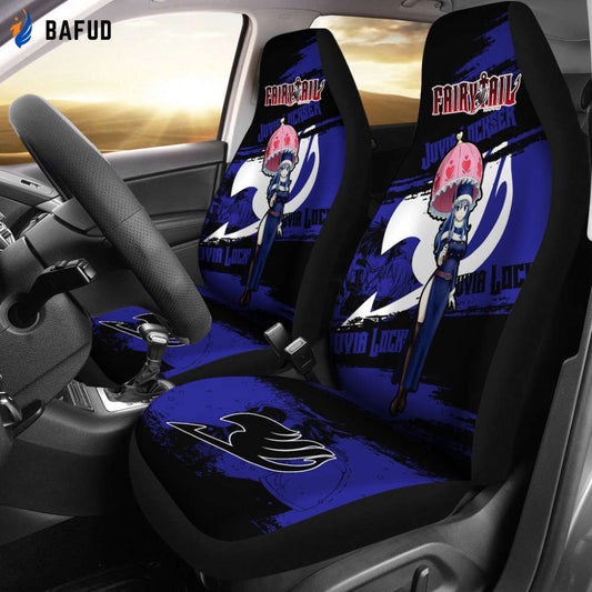 Juvia Lockser Fairy Tail Car Seat Covers For Fan Gifts Gift For Cool Fan Anime - Bafud