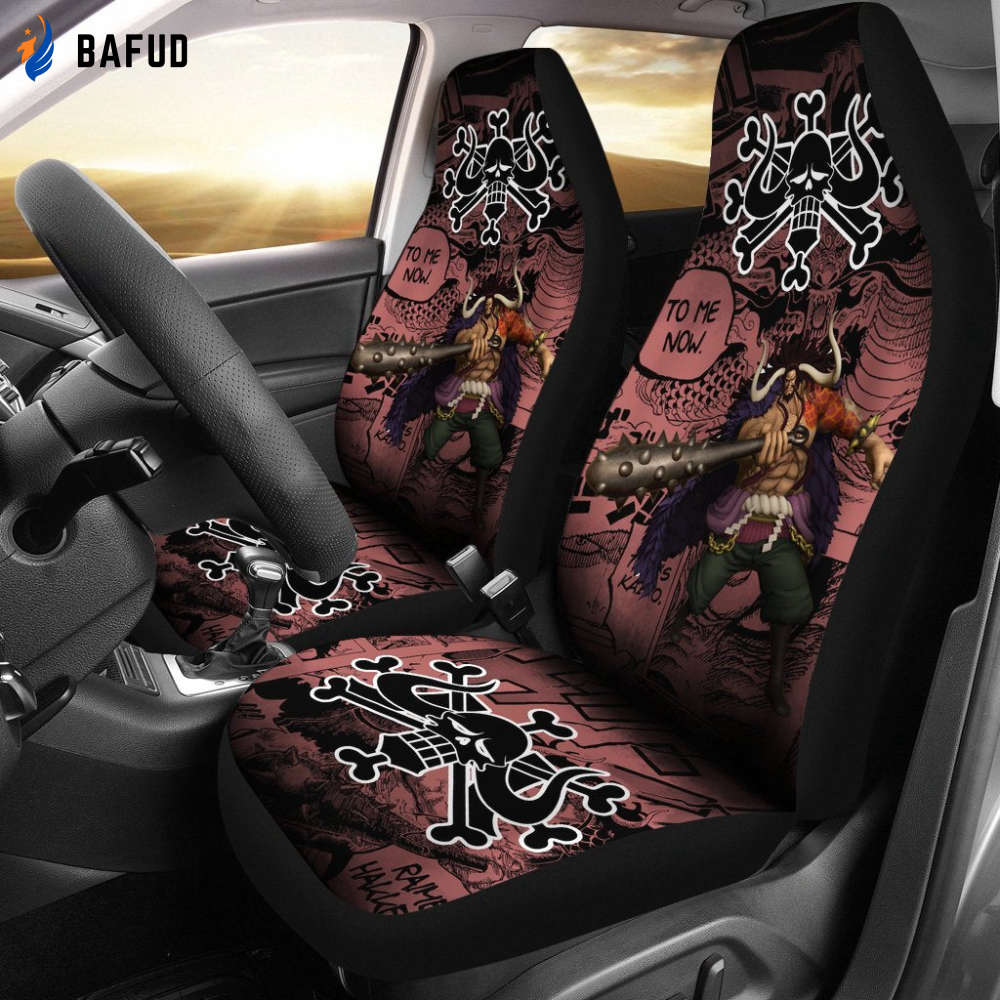 Kaido One Piece Car Seat Covers For Fan Gifts Anime Mixed Manga - Bafud