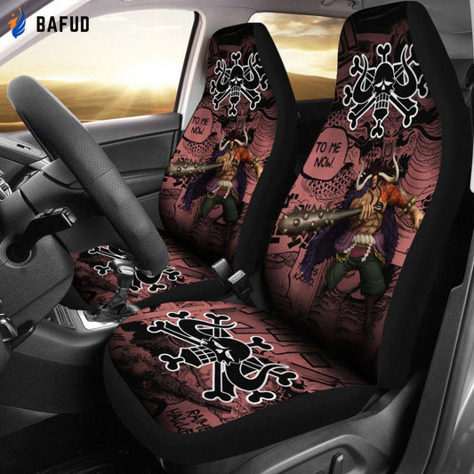 Kaido One Piece Car Seat Covers For Fan Gifts Anime Mixed Manga - Bafud