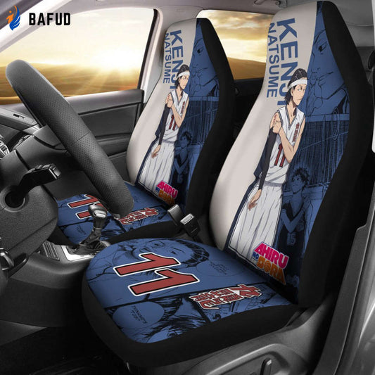 Kenji Natsume Characters Ahiru No Sora Car Seat Covers For Fan Gifts Anime - Bafud