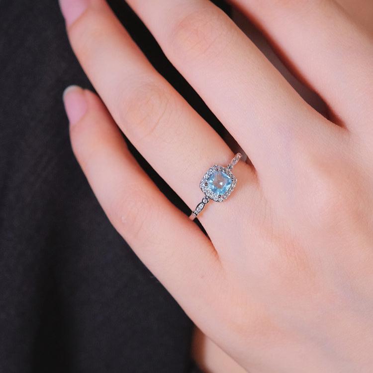 Kiana Aquamarine Ring