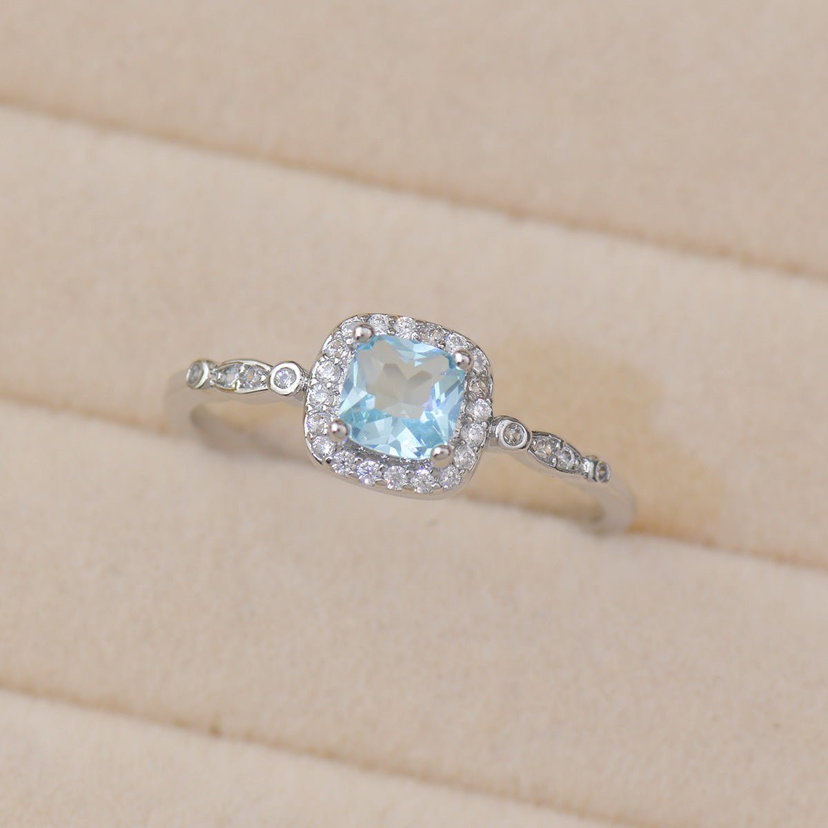 Kiana Aquamarine Ring