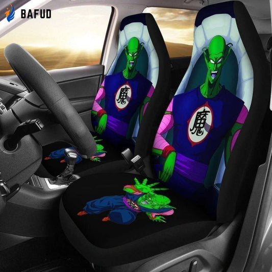 King Piccolo Throne Dragon Ball Car Seat Covers For Fan Gifts NH08 - Bafud