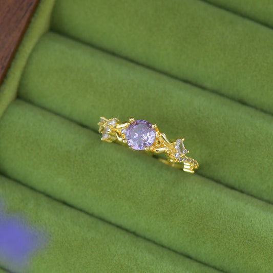 Lilac Starlet Ring