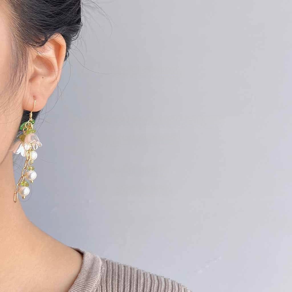 Lily of the Valley Earrings - Christy